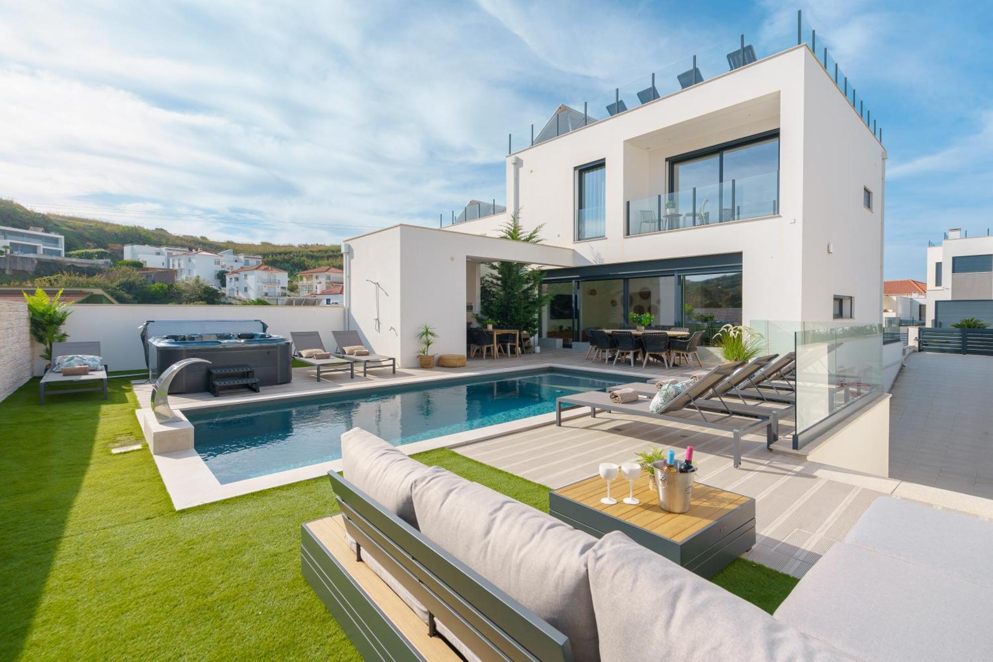 Paradise Villa, Luxury Villa Near The Beach Ribamar  Εξωτερικό φωτογραφία