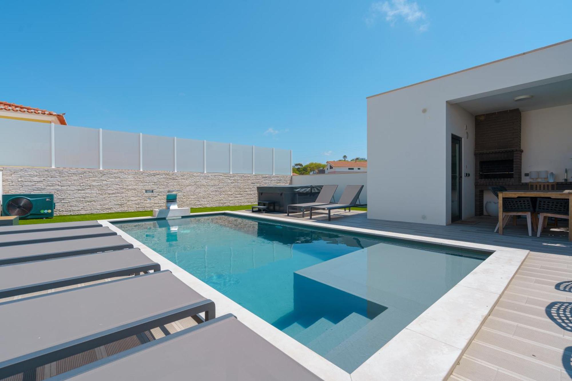 Paradise Villa, Luxury Villa Near The Beach Ribamar  Εξωτερικό φωτογραφία